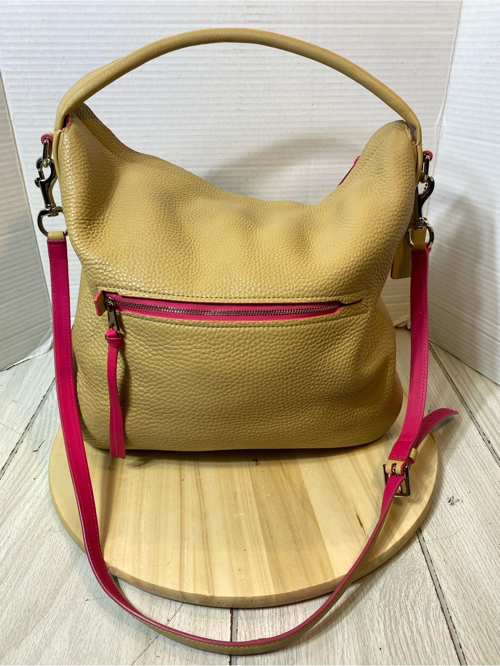 Coach BLEECKER PEBBLED LEATHER SULLIVAN HOBO Purse Bag (COACH F31624)